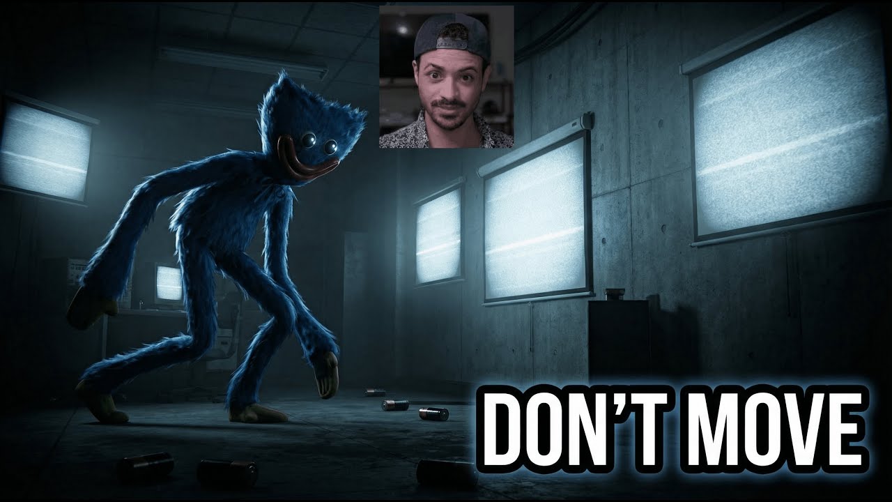 POPPY PLAYTIME Chapter 5… Trapped In a Room With Huggy Wuggy