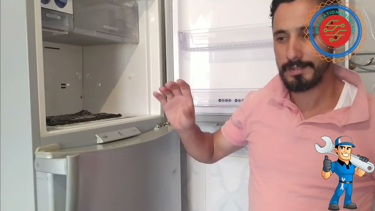 إصلاح تلاجة فريكو خدام ولتحت مكيبردش /  إصلاح تلاجة بأسهل طرية وبنفسك وبدون معدات