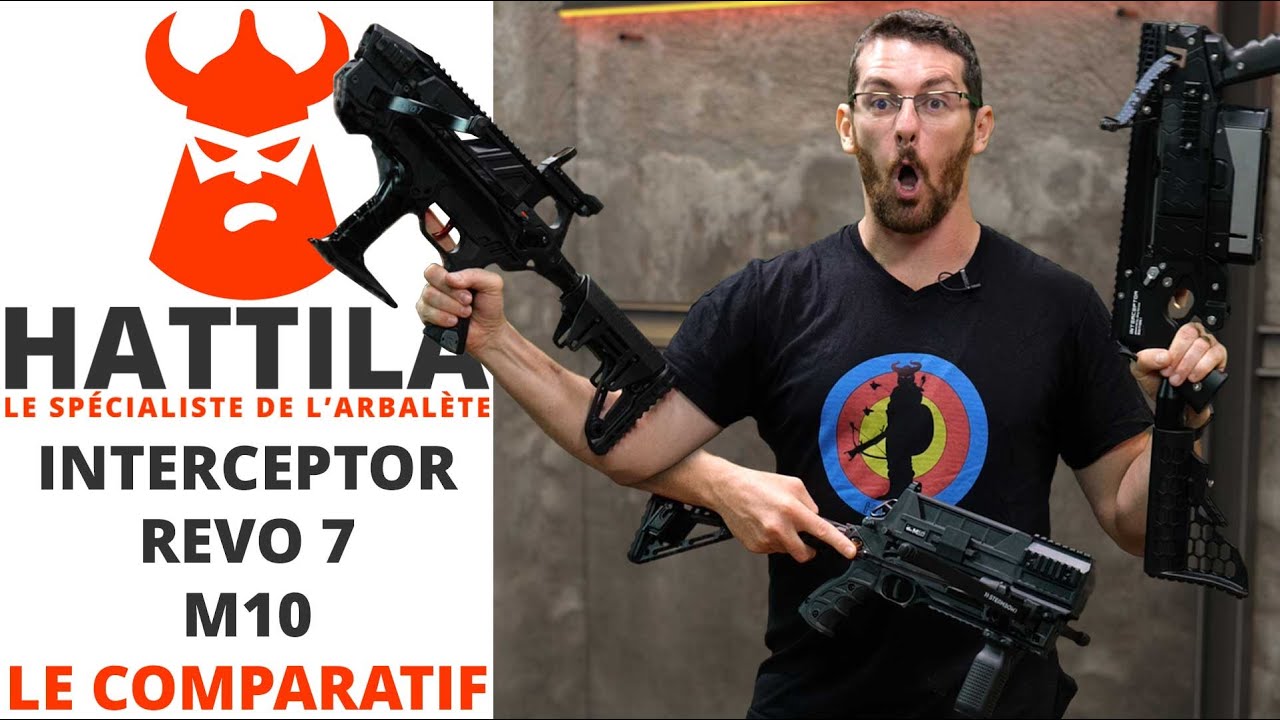 🔥🔥🔥C'est LE Comparatif des arbalètes à répétitions M10 - REVO7 - Interceptor