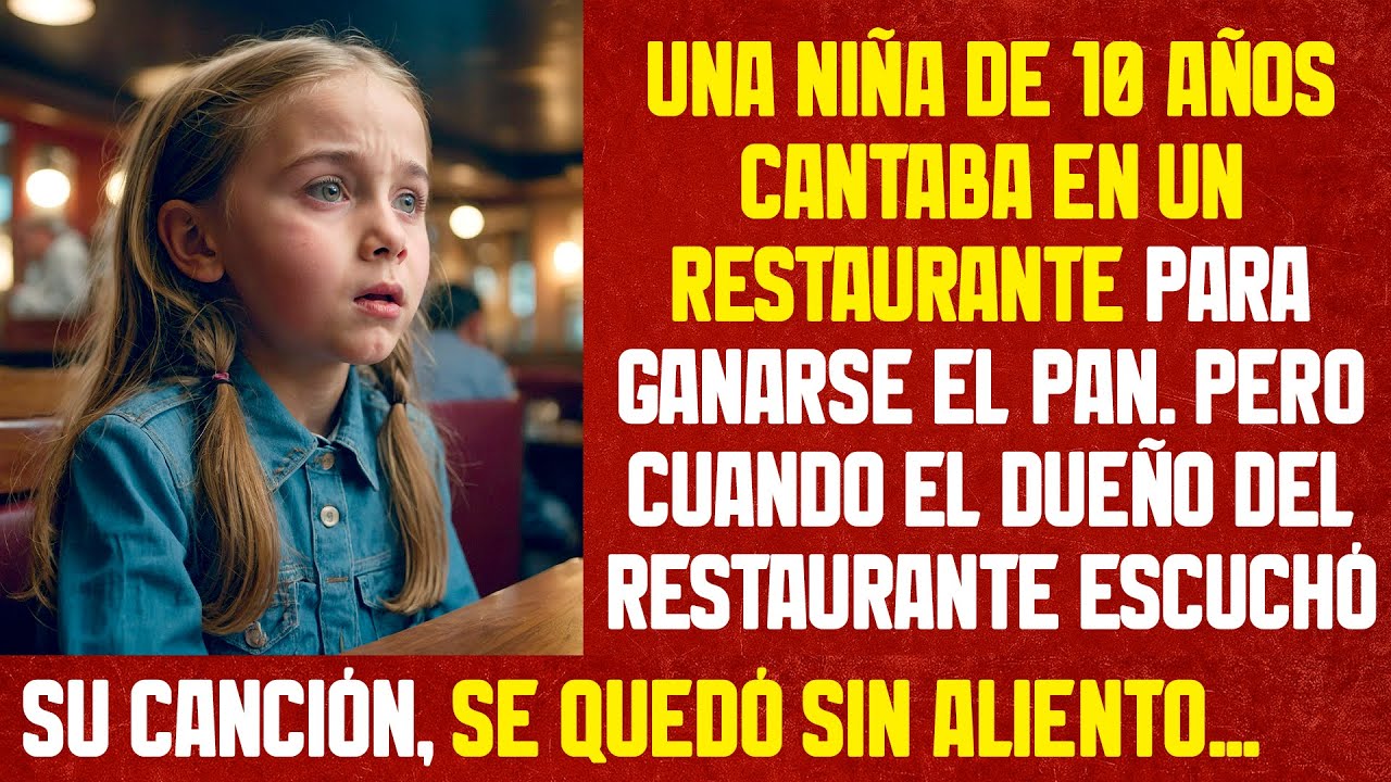 Cuando el dueño del restaurante la vio, se quedó sin aliento, porque era...