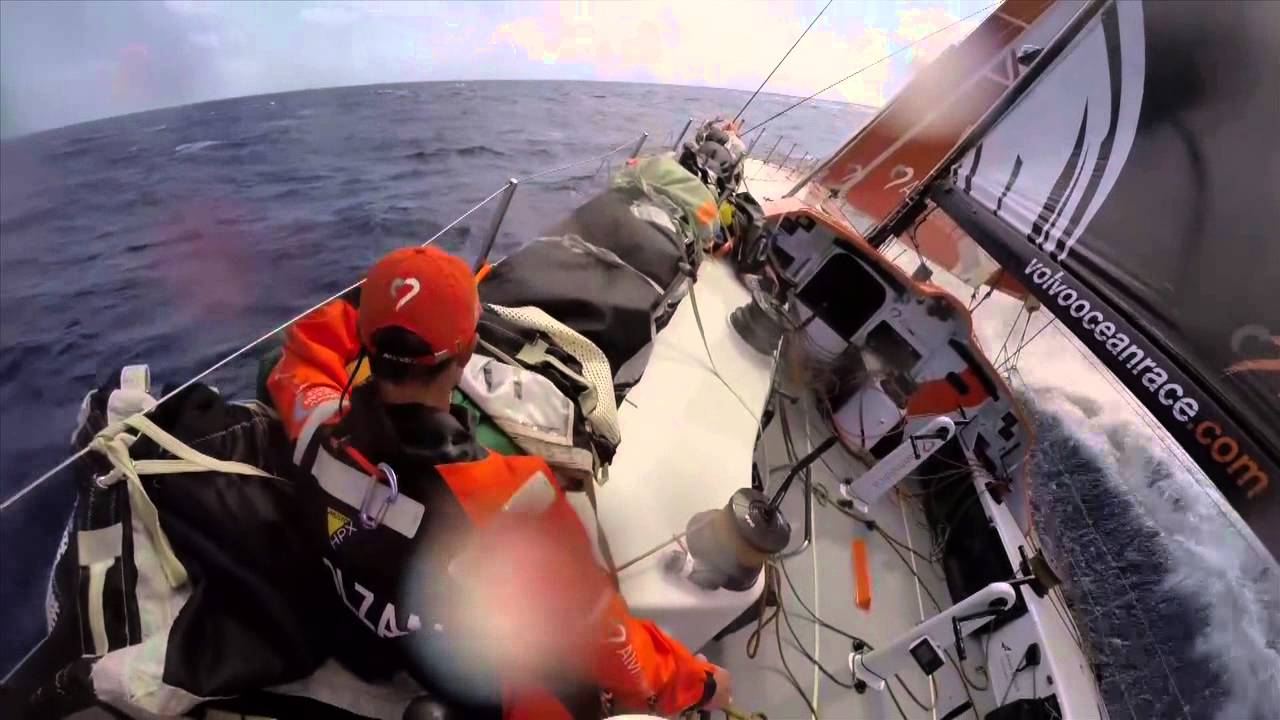 The Durability of a VO65 - Leg 4, Day 5 Boat Feed