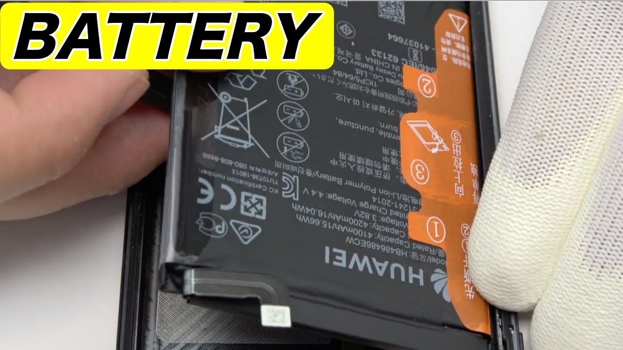 HUAWEI Mate 20x Battery Replacement Tutorial