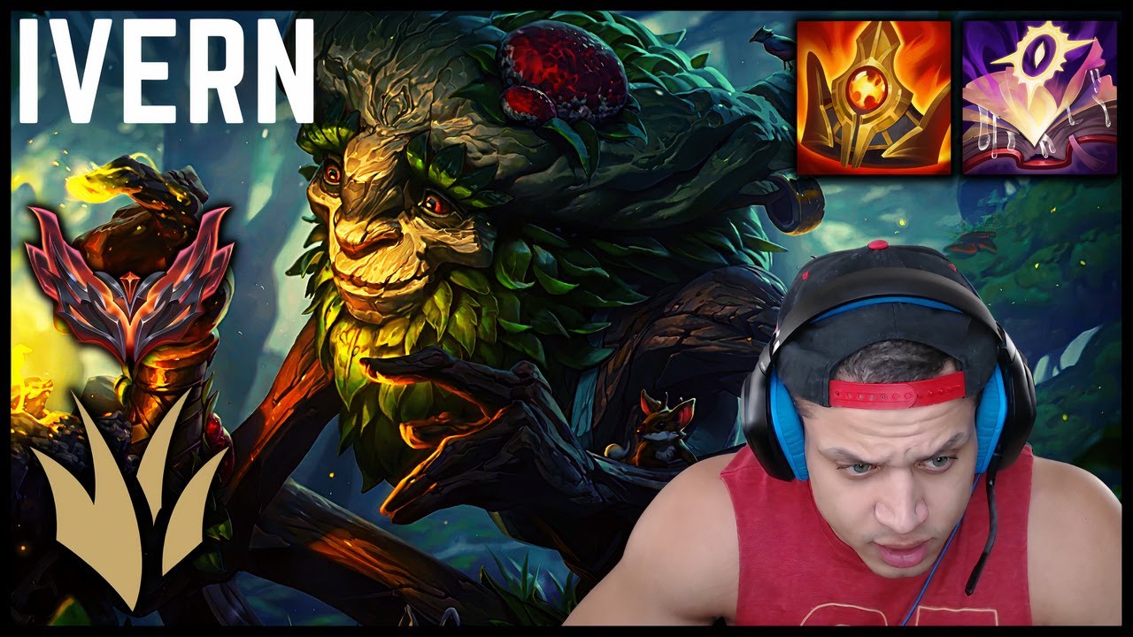 🌲 Tyler1 PLAYING IVERN = FREE LP | Ivern Jungle Full Gameplay | Season 13 ᴴᴰ