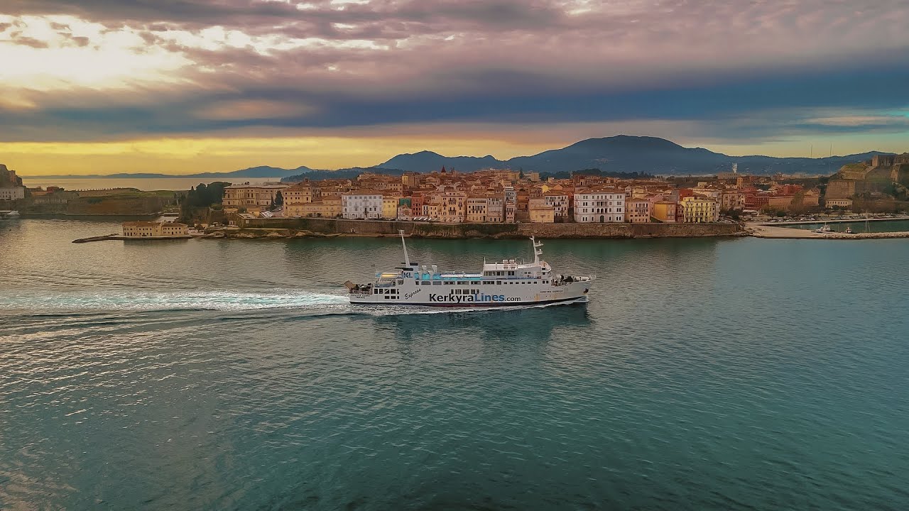 3 hours of Corfu Greece 4k walk tour old town and my January 2024 visit