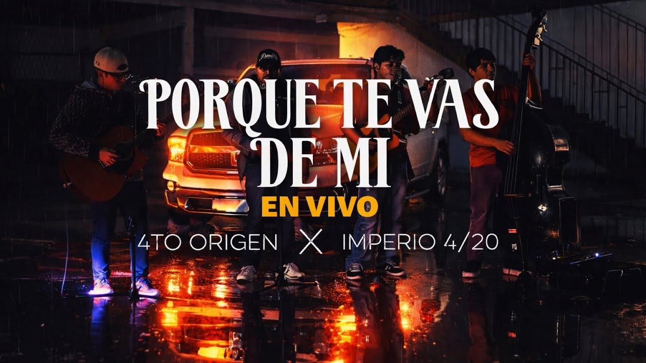 Por Qué Te Vas De Mí” 💔 (Cover) | 4ToOrigen X Imperio 4/20