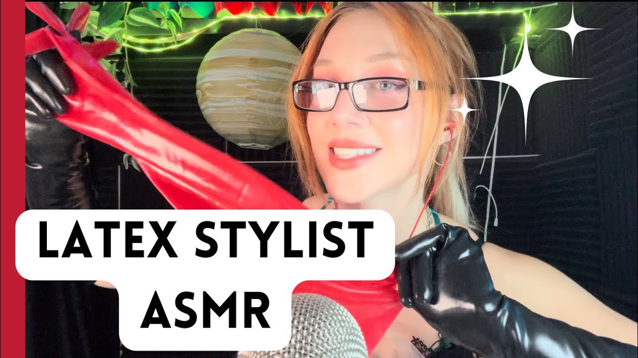 LATEX STYLIST ASMR (w/ gloves) ✨