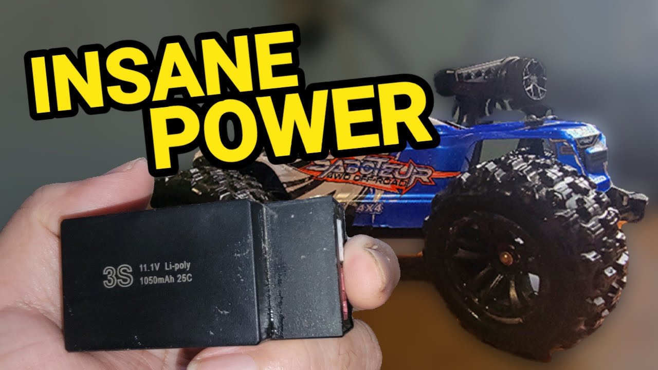 DEERC H16E on 3S LIPO