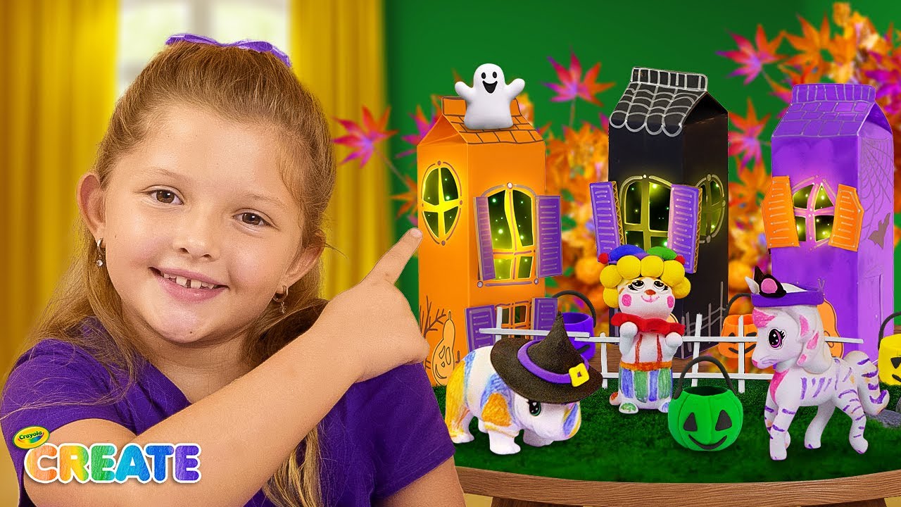 Scribble Scrubbies Costume Party! 🦄 🎃 Trick-or-Treat Fun