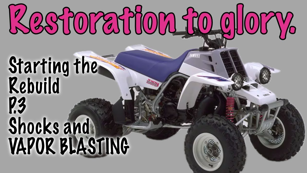 One of the best color schemes ever made. Restoring the 1993 Yamaha Banshee.