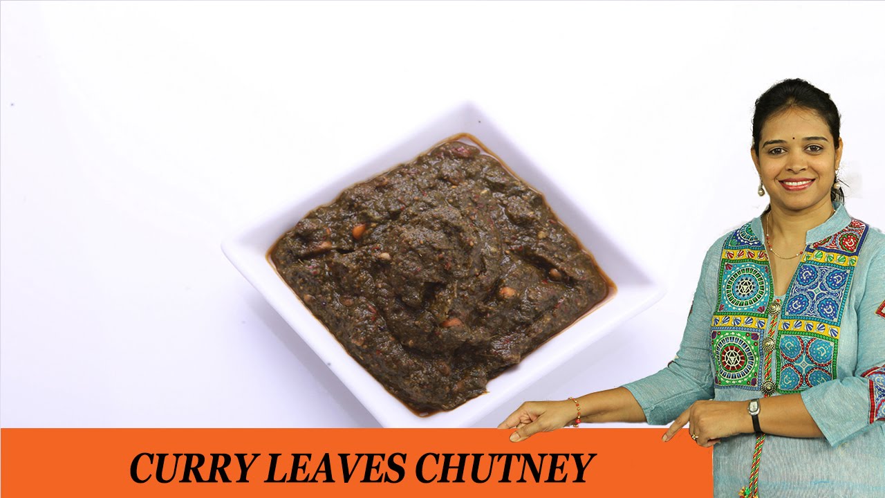 CURRY LEAVES CHUTNEY - Mrs Vahchef