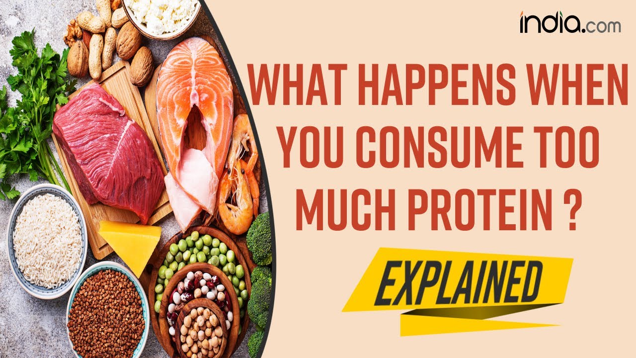 How much Protein intake is needed for our body? Side effects of consuming over protein