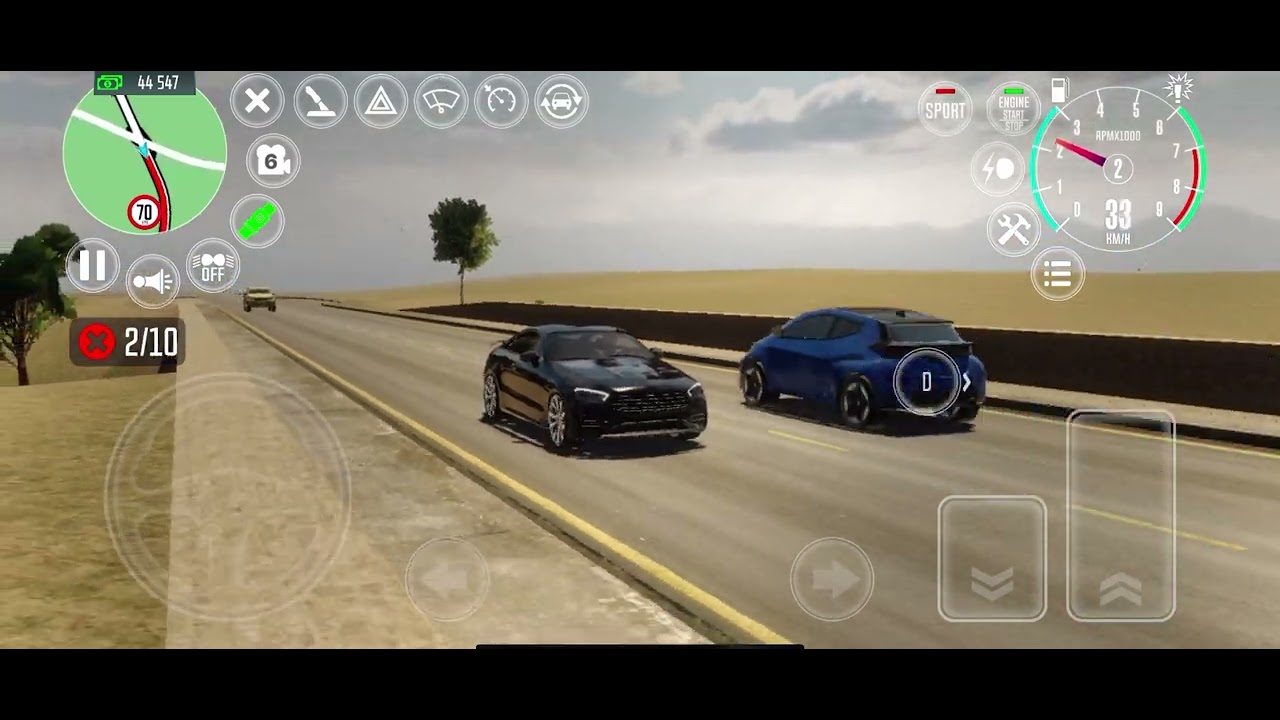 &ldquo;3D Parking Simulator 🅿️ | Black Mercedes AMG 🖤💨 Driving Through Arizona Desert 🌵☀️&rdquo;