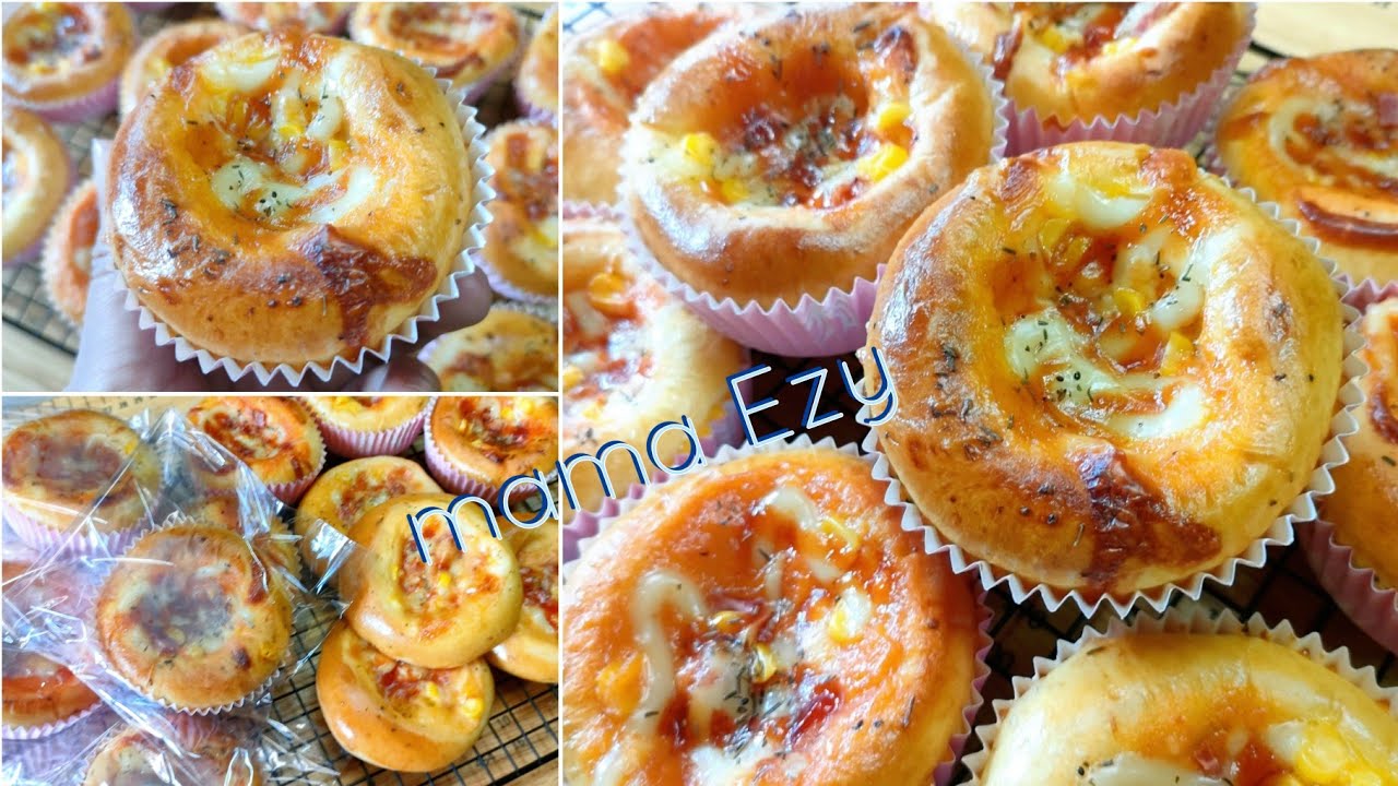 ROTI PIZZA GEMBUL ISIAN SNACK BOX,1/4 TERIGU UNTUK 16pcs