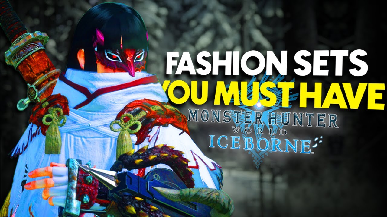 13 Fashion Sets You Must Have in Monster Hunter World Iceborne!