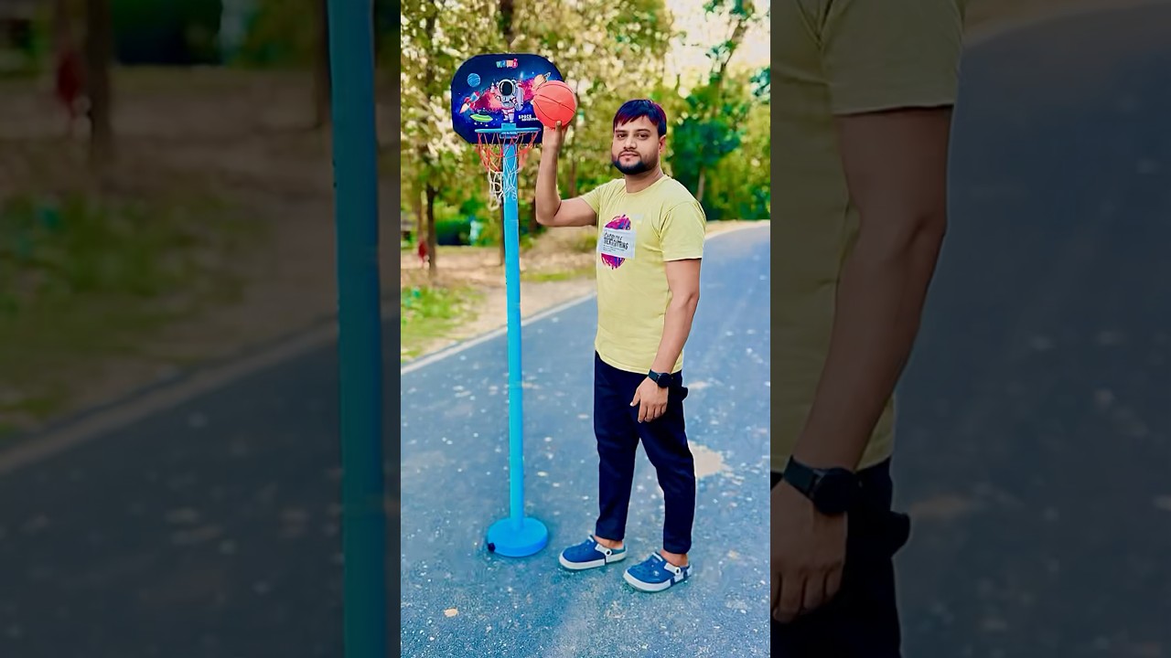 Big Basketball set🏀Unboxing for indoor and outdoor play
