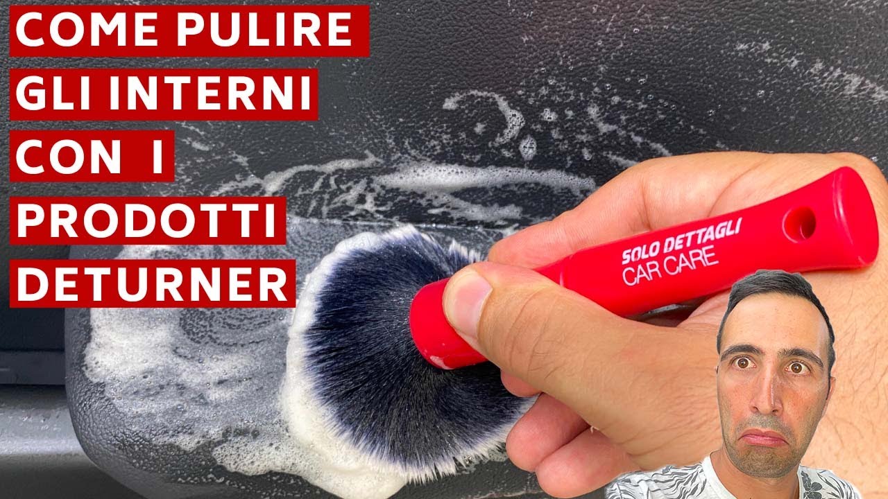 Come Pulire gli Interni Auto con i Prodotti Deturner (Ready Interior Cleaner e Interior Dressing)
