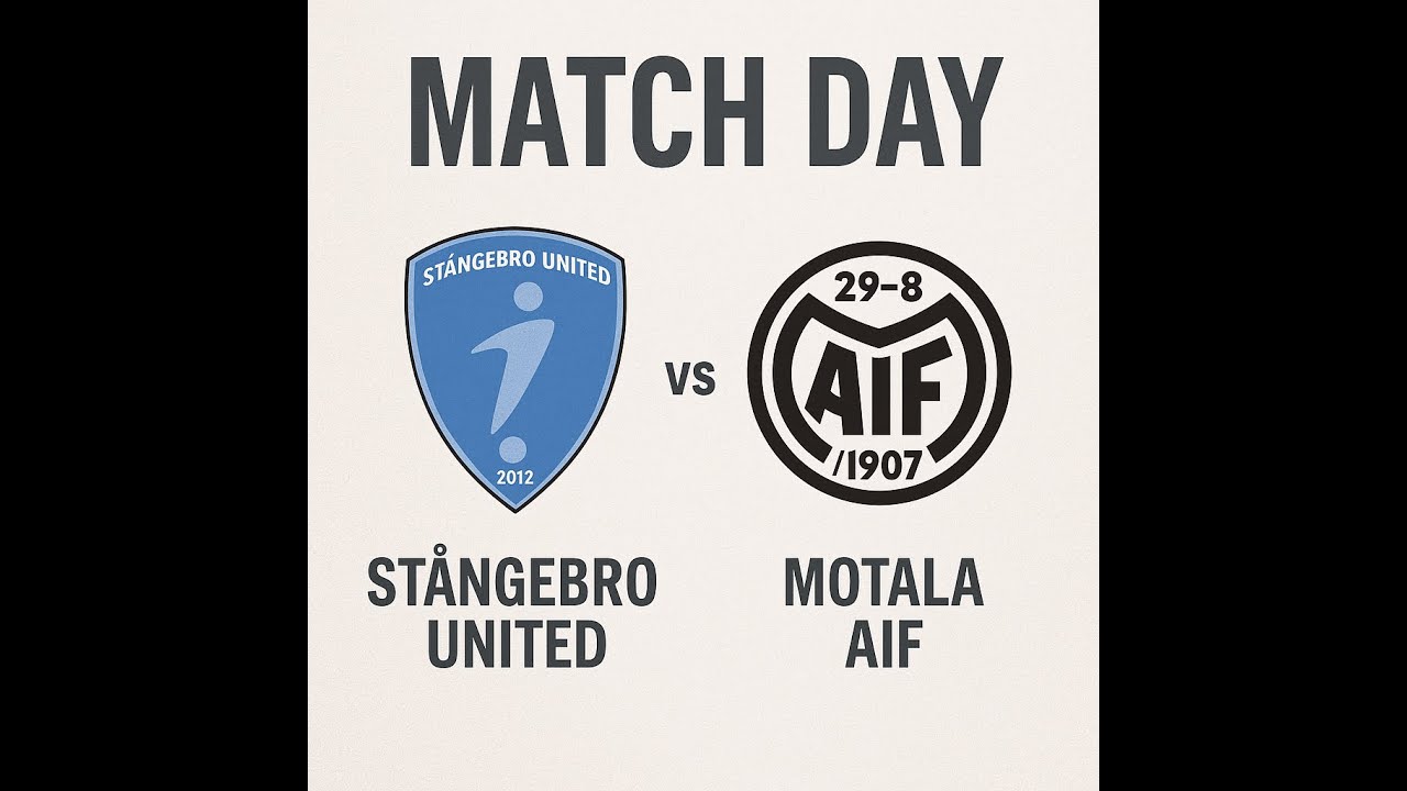 St&aring;ngebro United vs Motala AIF