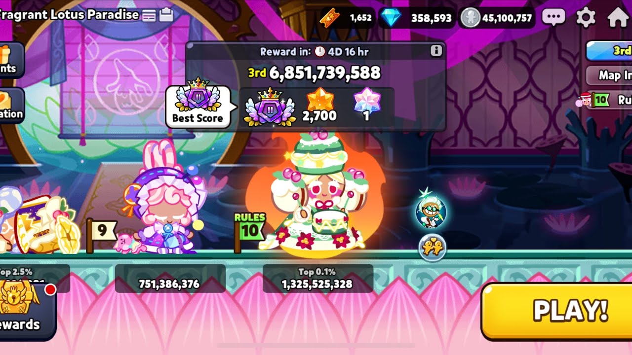 CROB Fragrant Lotus Paradise Macaron Season 6.851B