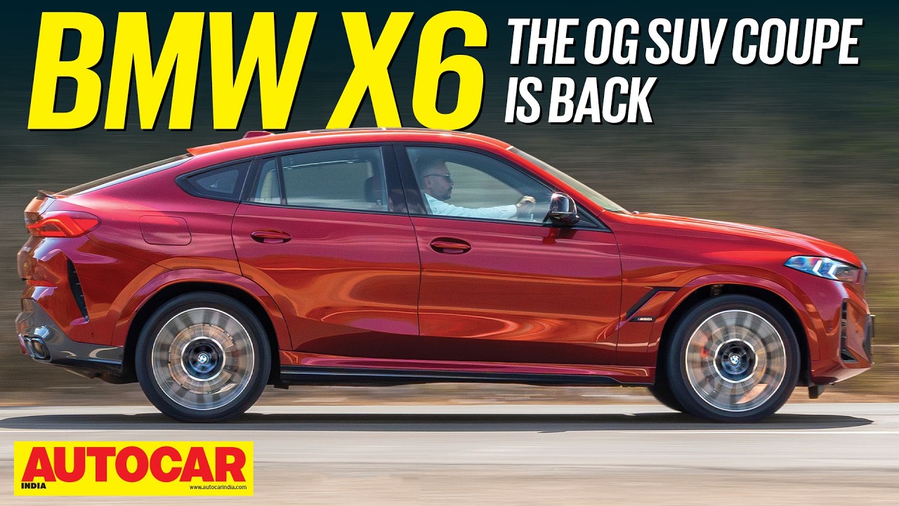 2026 BMW X6 M60i review - Back with a V8 | First Drive | Autocar India