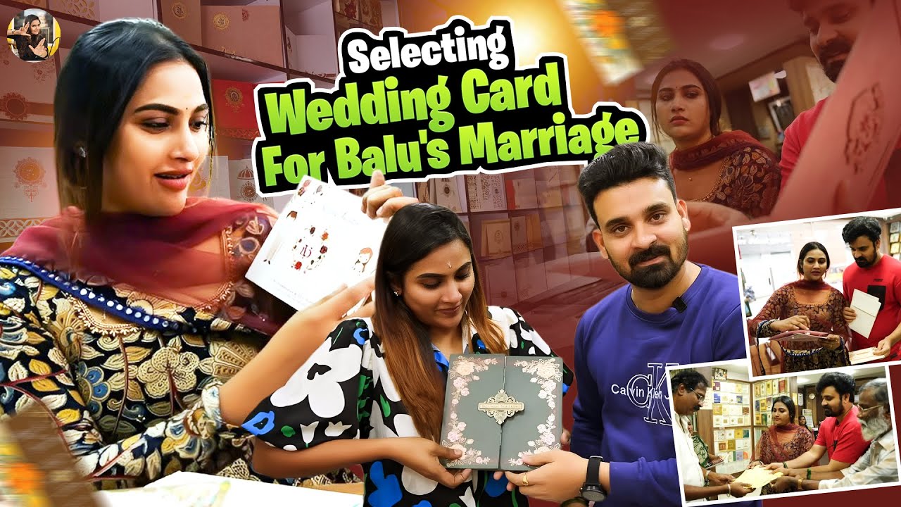 Shopping Wedding Invitation | Myna Wings