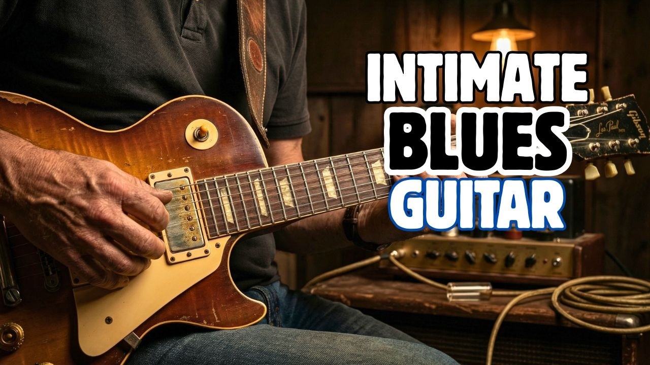 Intimate Slow Blues Guitar Instrumental for Late Night Listening | Deep Tone Blues