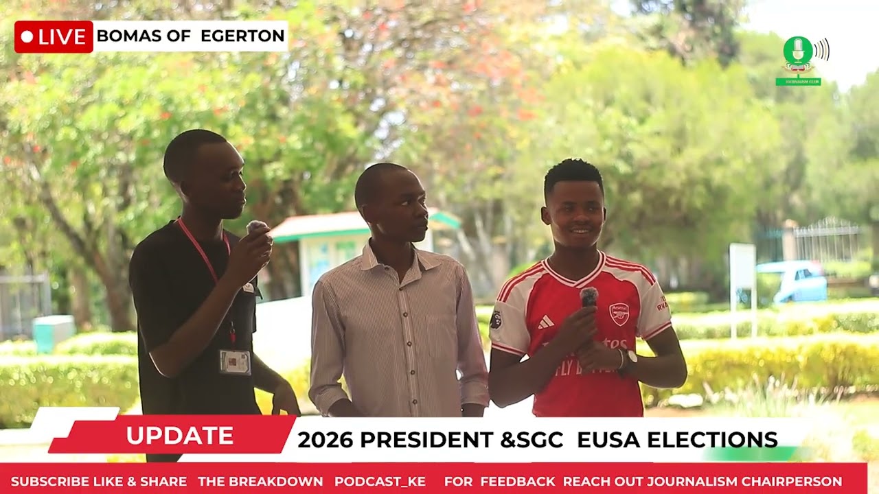 2026 EGERTON UNIVERSITY STUDENT GOVERNING COUNCIL ELECTIONS