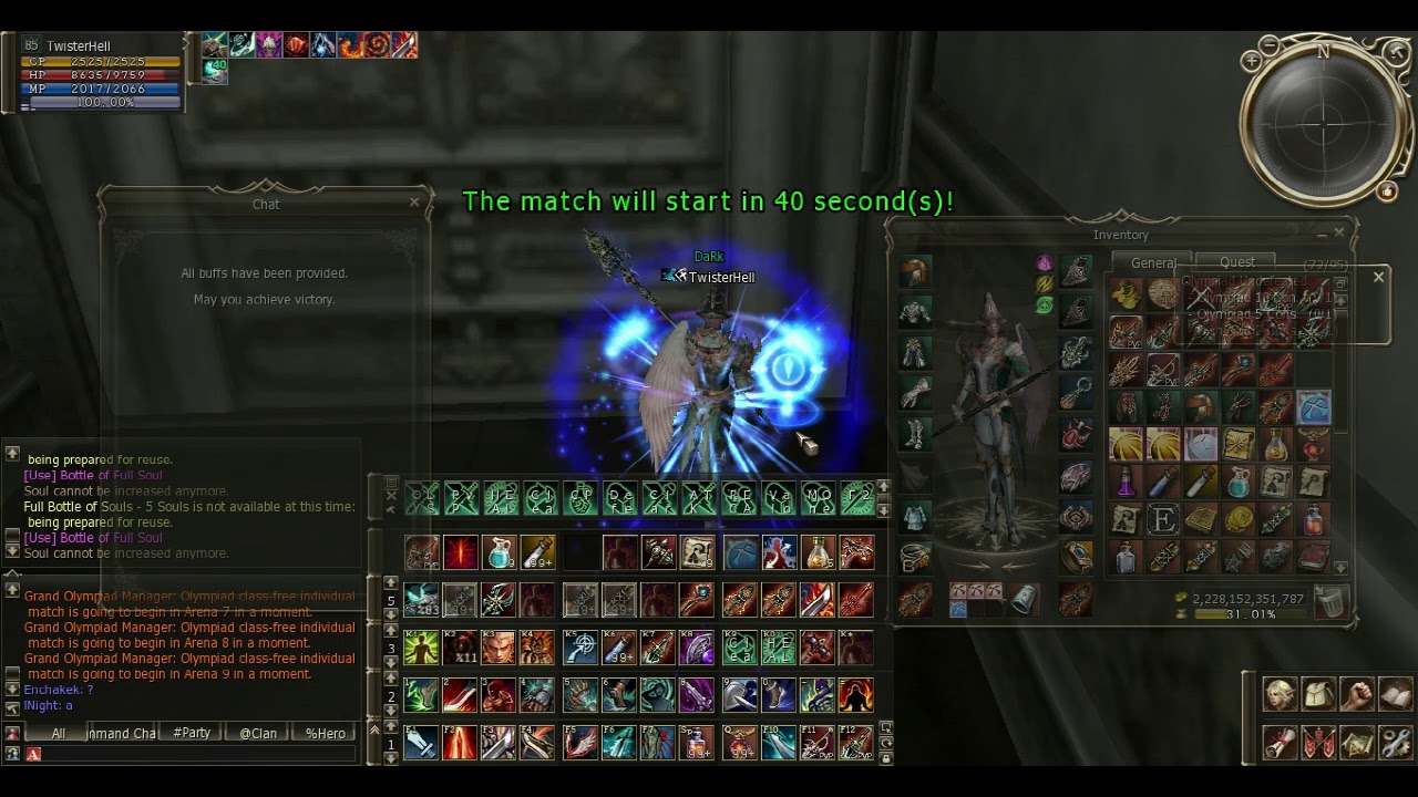 Lineage II Exilium , Doombringer Twisterhell (Olympiadas 2)