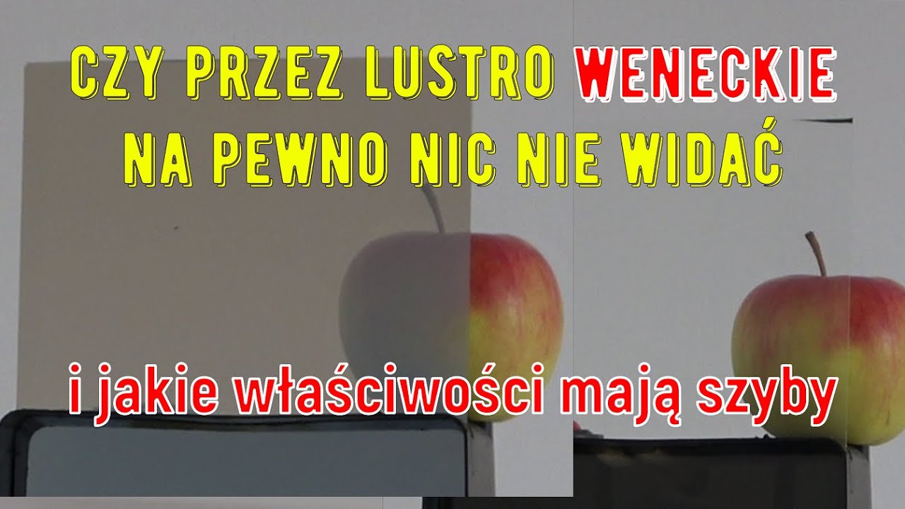 Czy przez lustro weneckie naprawdę nic nie widać ? i jakie właściwości mają szyby w drzwiach