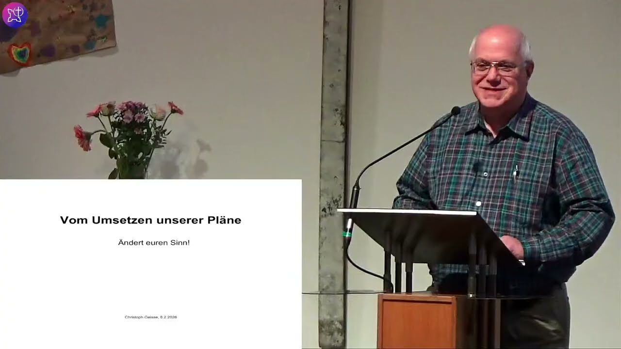 Vom Umsetzen unserer Pläne