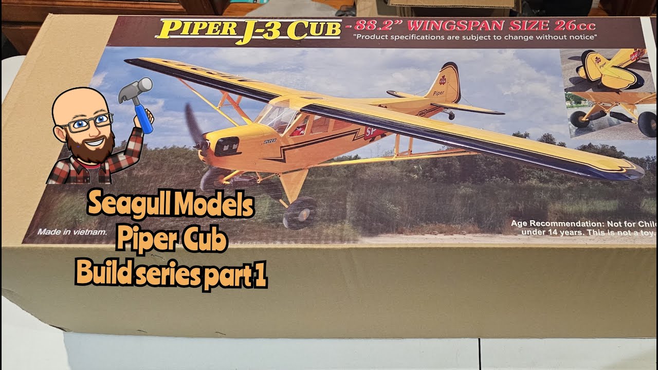 Seagull Models Piper Cub build series part 1