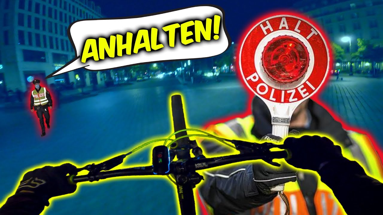 POLIZEI HÄLT MICH AN? MTB Street Tour & Nightride Berlin