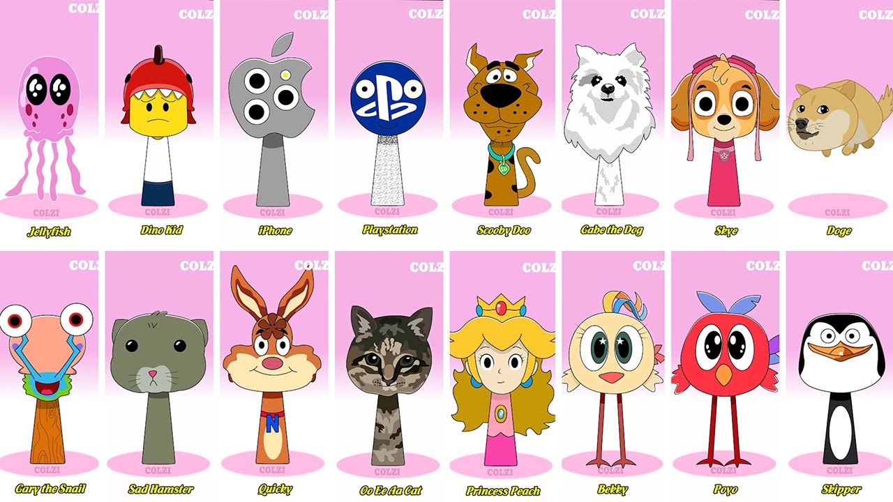 Incredibox Sprunki OC Phase 1 to Phase 3 Nintendo Switch, Nick Wilde, Laughing Cat, Toothless