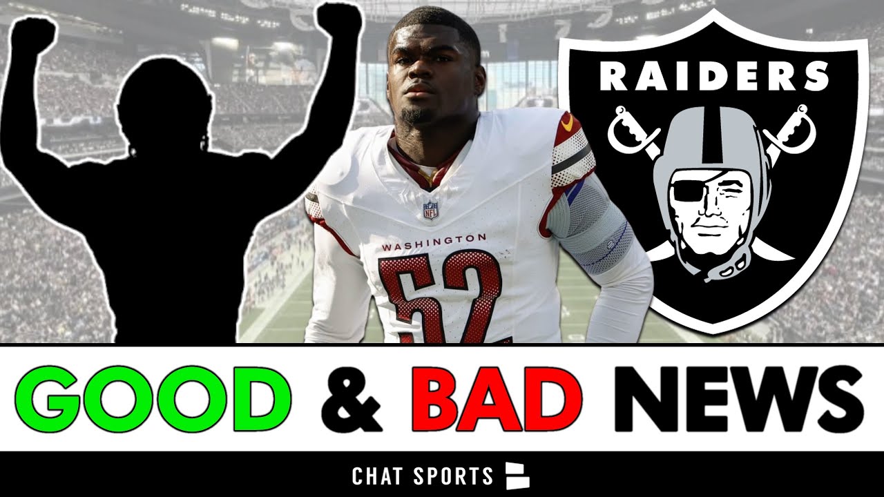 Las Vegas Raiders News That Is Good & Bad