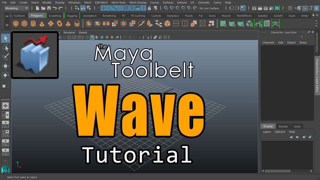 The Maya Toolbelt - Wave Deformer