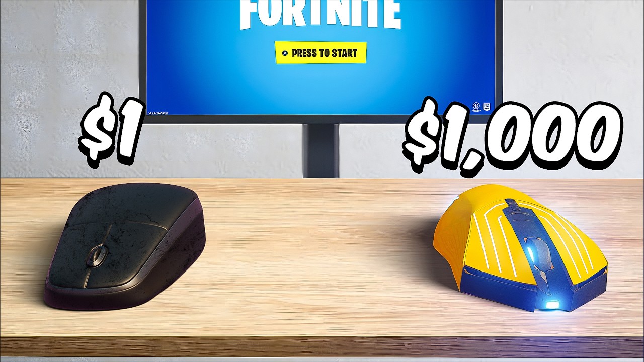 $1 Mouse vs $1000 Gaming Mouse