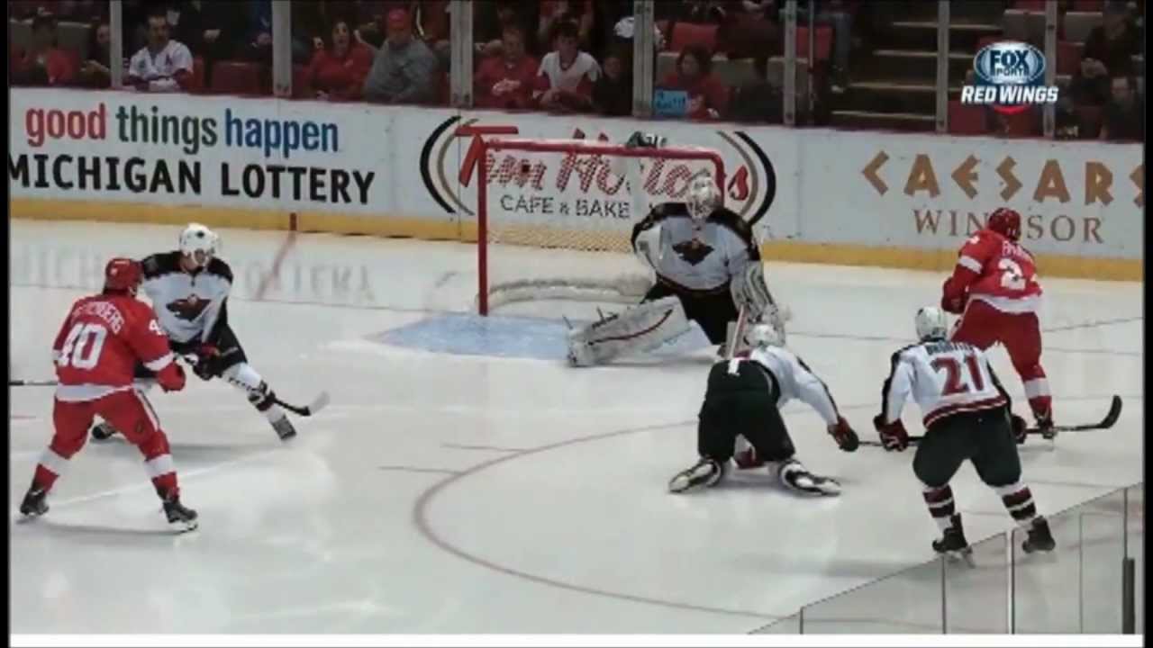 01/25/2013 - Damien Brunner's Amazing Goal vs. Minnesota Wild