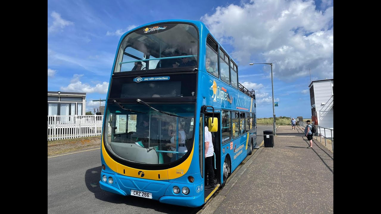 1C Clipper Bus - Hemsby Beach to Pleasure Beach (Full Route)