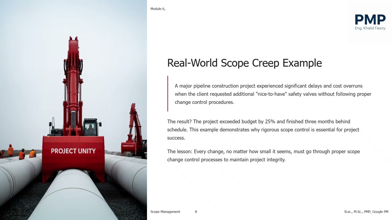 8- Module 6 the Process Domain - Scope Management