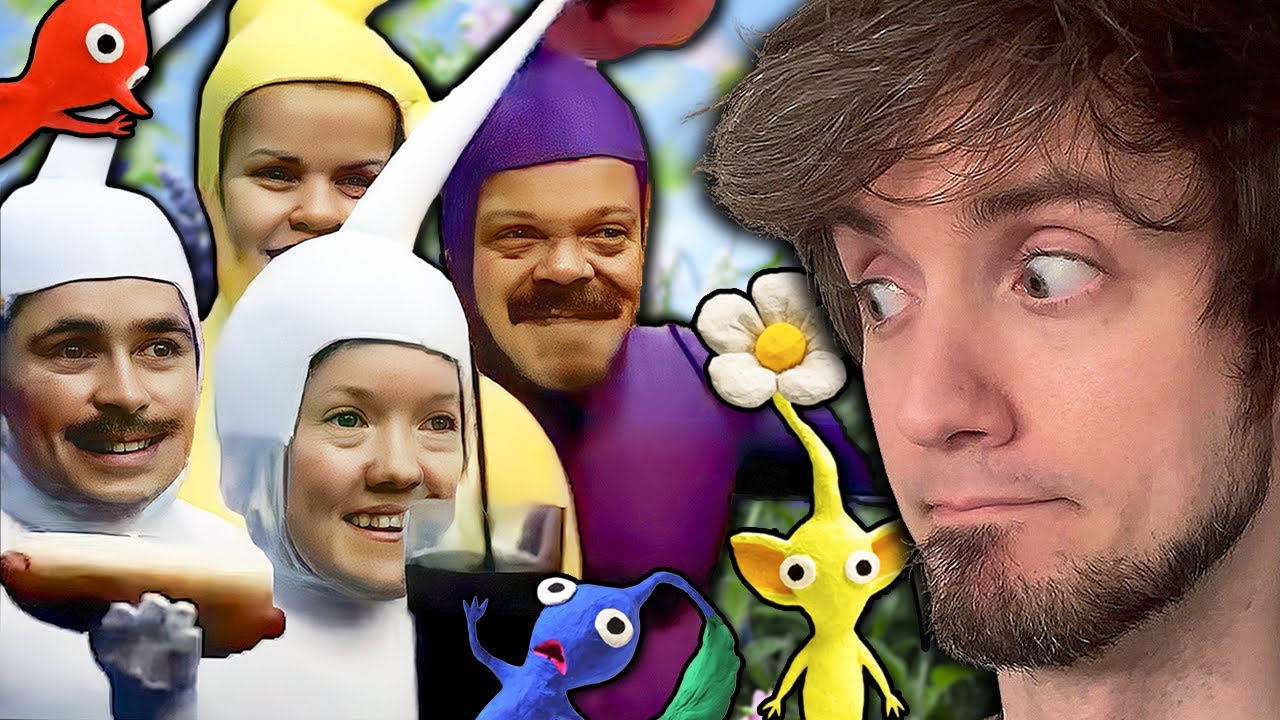 These weird Pikmin commercials are unacceptable