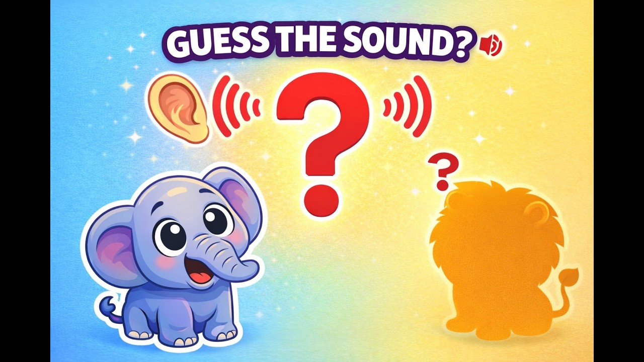 Can You Guess This Animal Sound? 🔊 | Fun Toddler Game