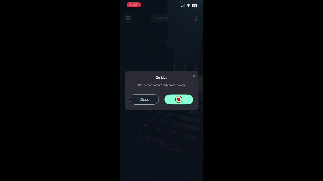 Playing GD live!
