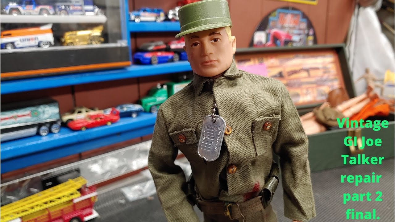 Ремонт винтажного GI Joe Talker, часть 2, полная версия