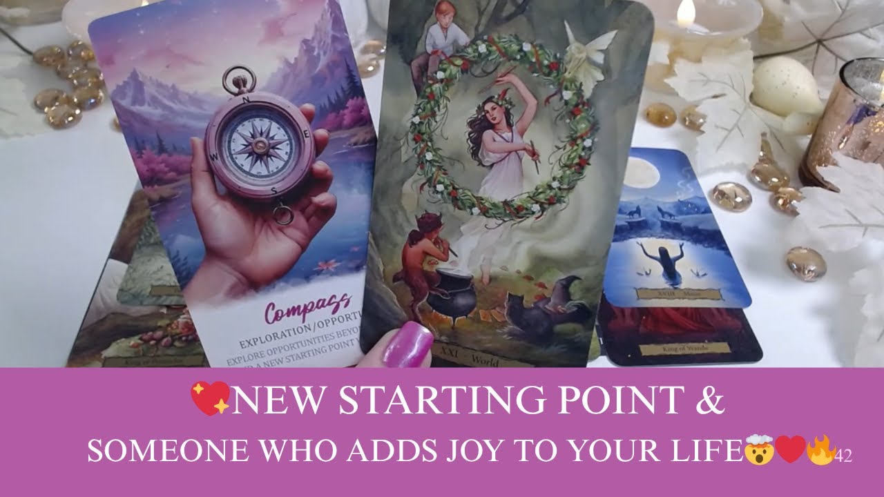 💖NEW STARTING POINT & SOMEONE WHO ADDS JOY TO YOUR LIFE🤯❤️‍🔥🪄COLLECTIVE LOVE TAROT💓