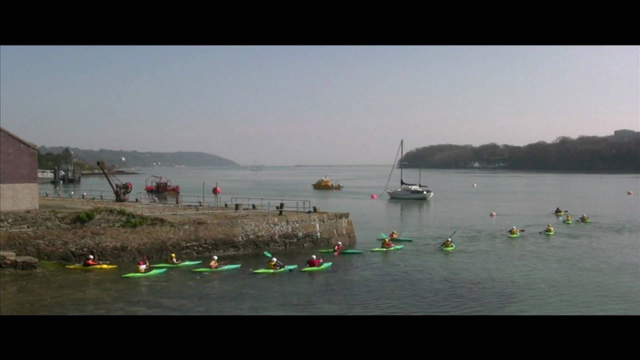 Kayaking on the Menai Strait