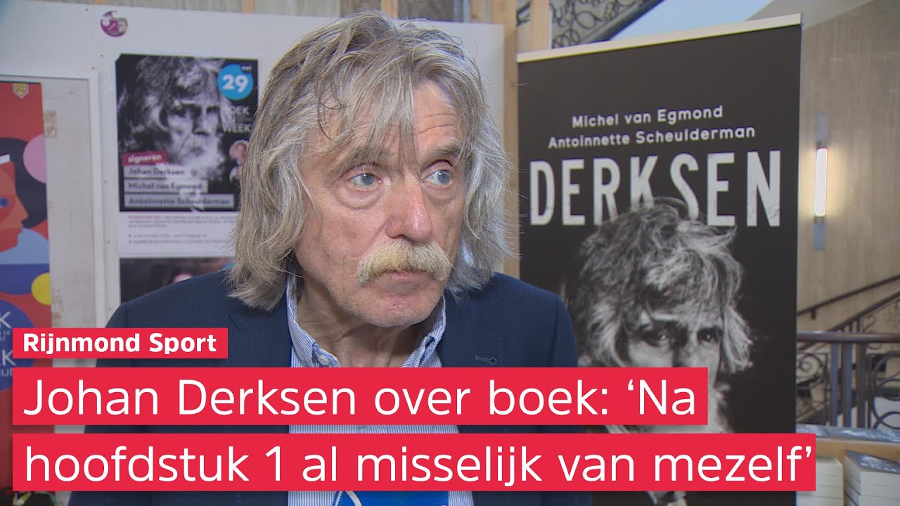 Johan Derksen heeft zijn eigen boek amper gelezen