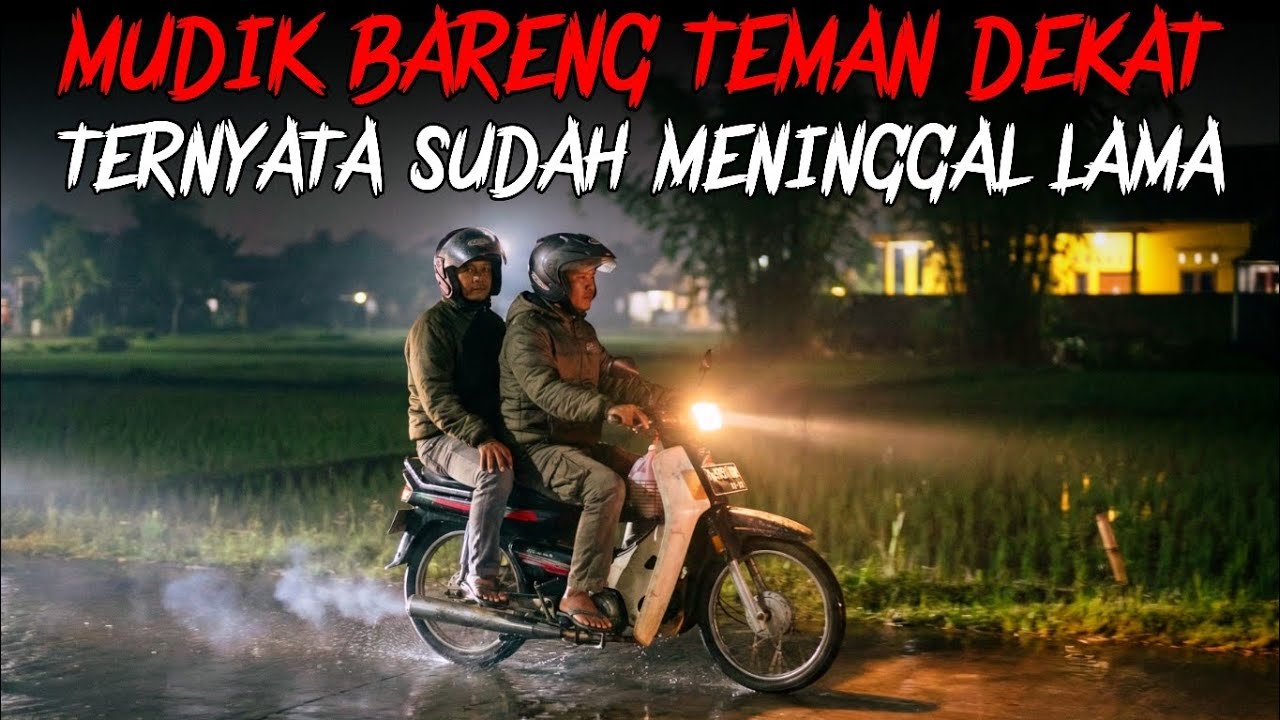 MUDIK TAHUN BARU BARENG TEMAN DEKAT TERNYATA DIA SUDAH MENINGGAL BERTAHUN TAHUN