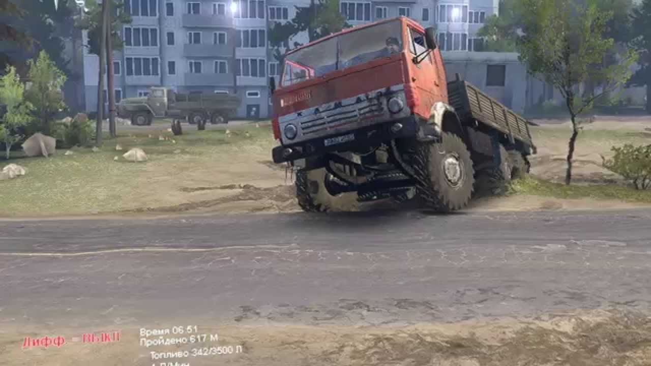 Spin Tires : реалистичное поведение машин + новый звук двигателей