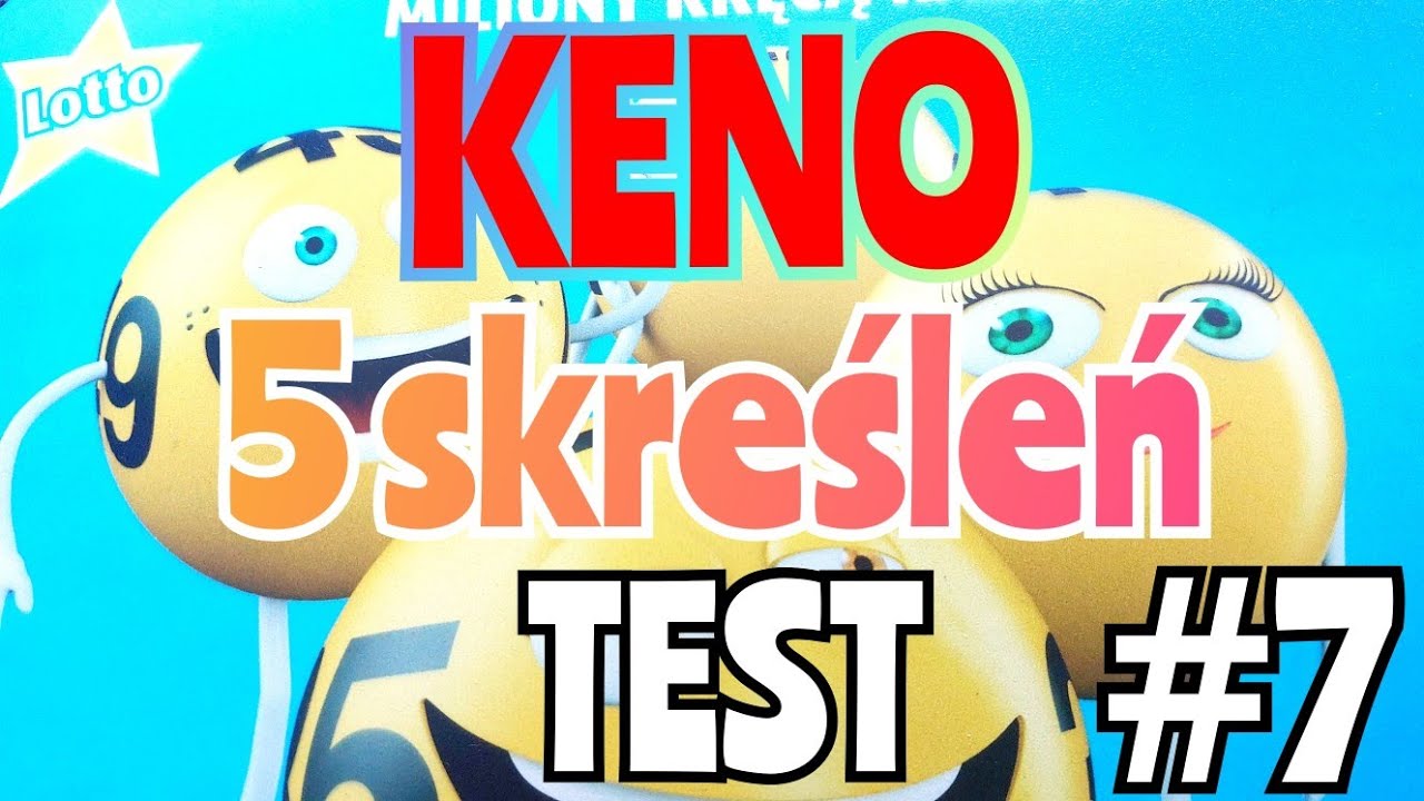Keno. 5 skreśleń. 10 losowań. Test #7 
