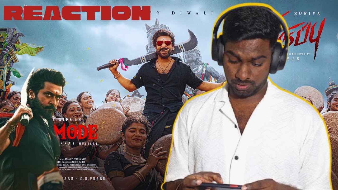 God Mode Lyric Video | Karuppu ( Reaction !!)  Suriya | RJB | Trisha 💥‪‪