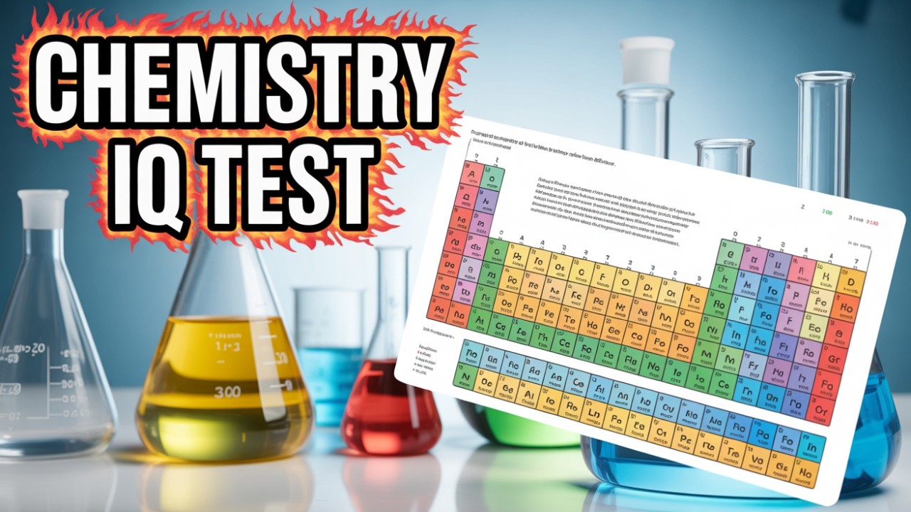 Can You Get 30/30? | Chemistry Quiz | #ChemistryQuiz #PeriodicTable #ScienceTrivia